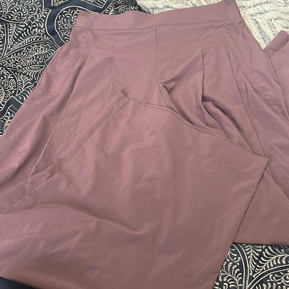 Athleta wide leg pants.